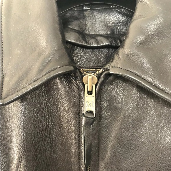 MARC NEW YORK LEATHER JACKET - Picture 2 of 8